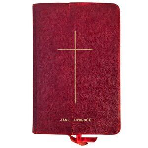 1953 Book Of Common Prayer and Hymnal Red Edition By John Wallace Suter